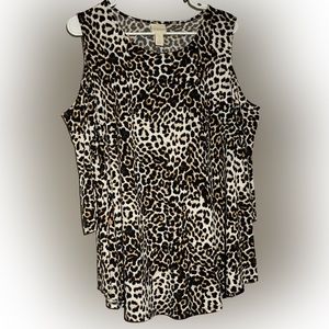 Chico’s Open Shoulder Shirt